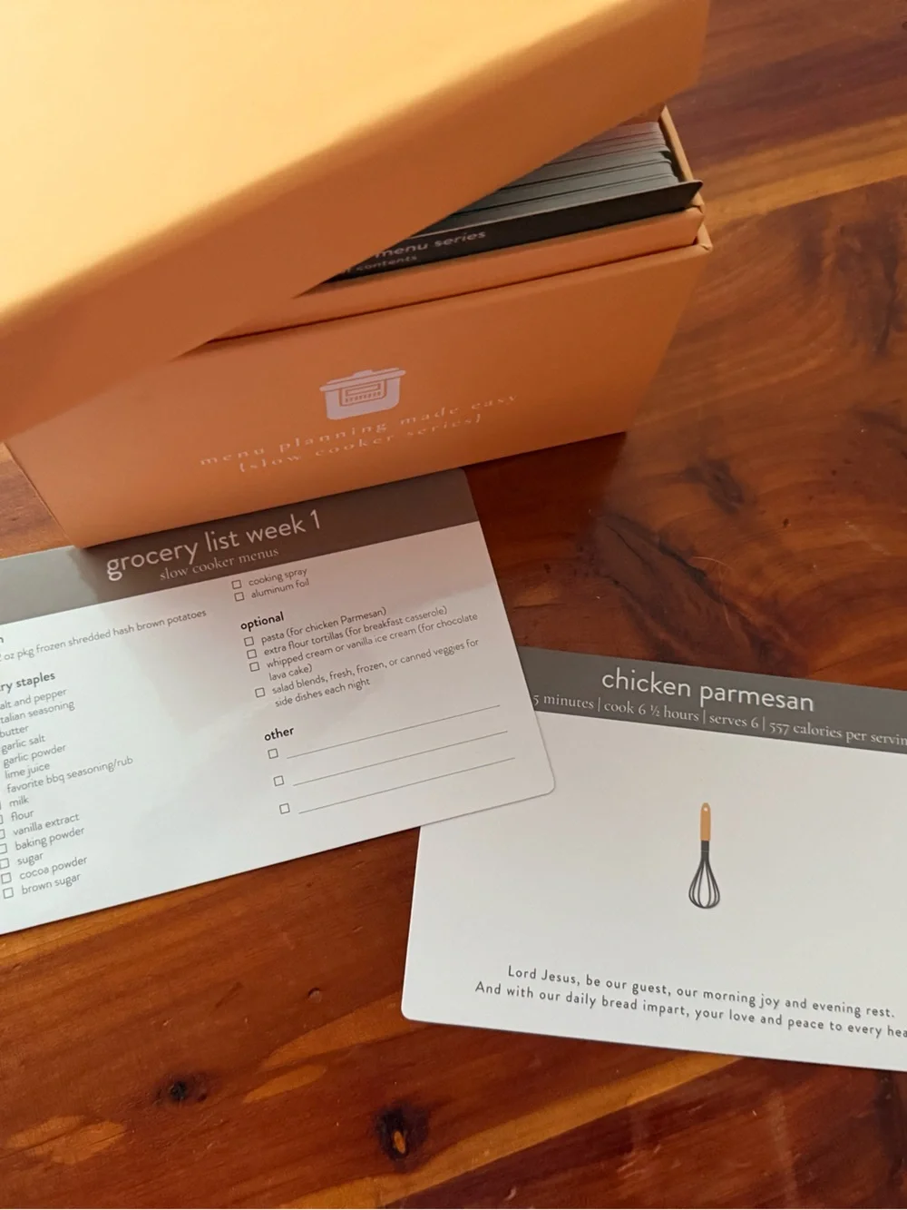 Passionate Penny Pincher Meal Planning Box
